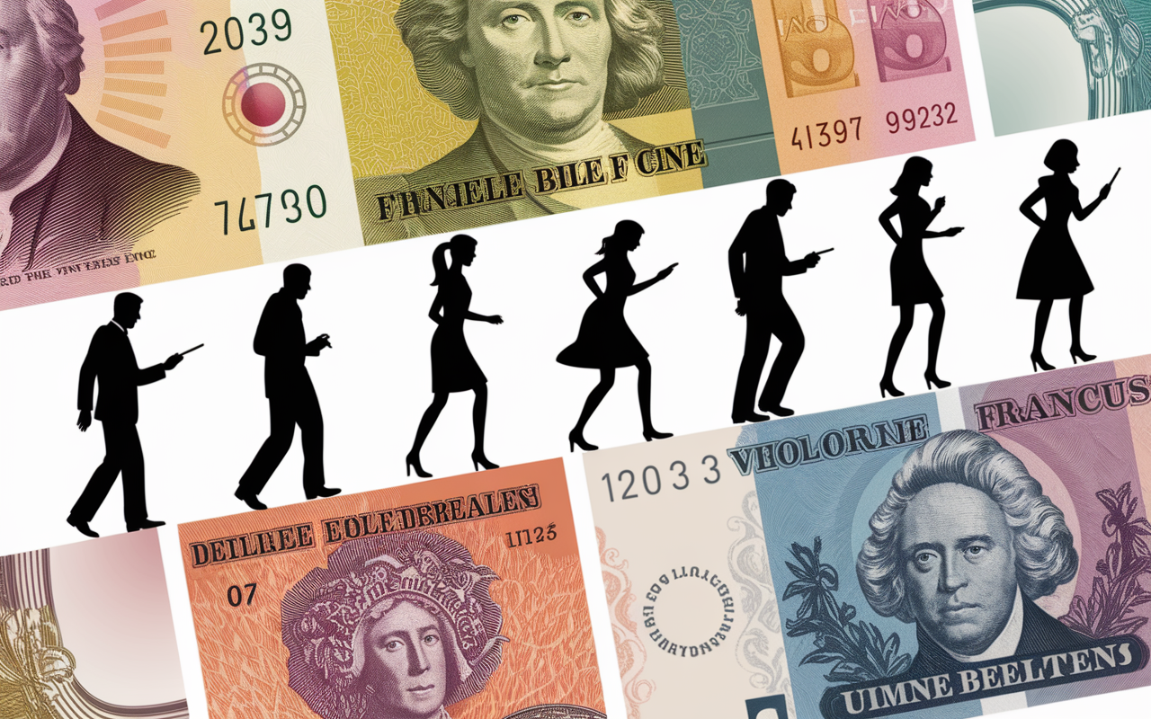 Frise chronologique billet de banque France