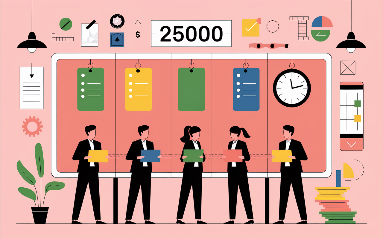 outil kanban tableau principes equipe collaboration