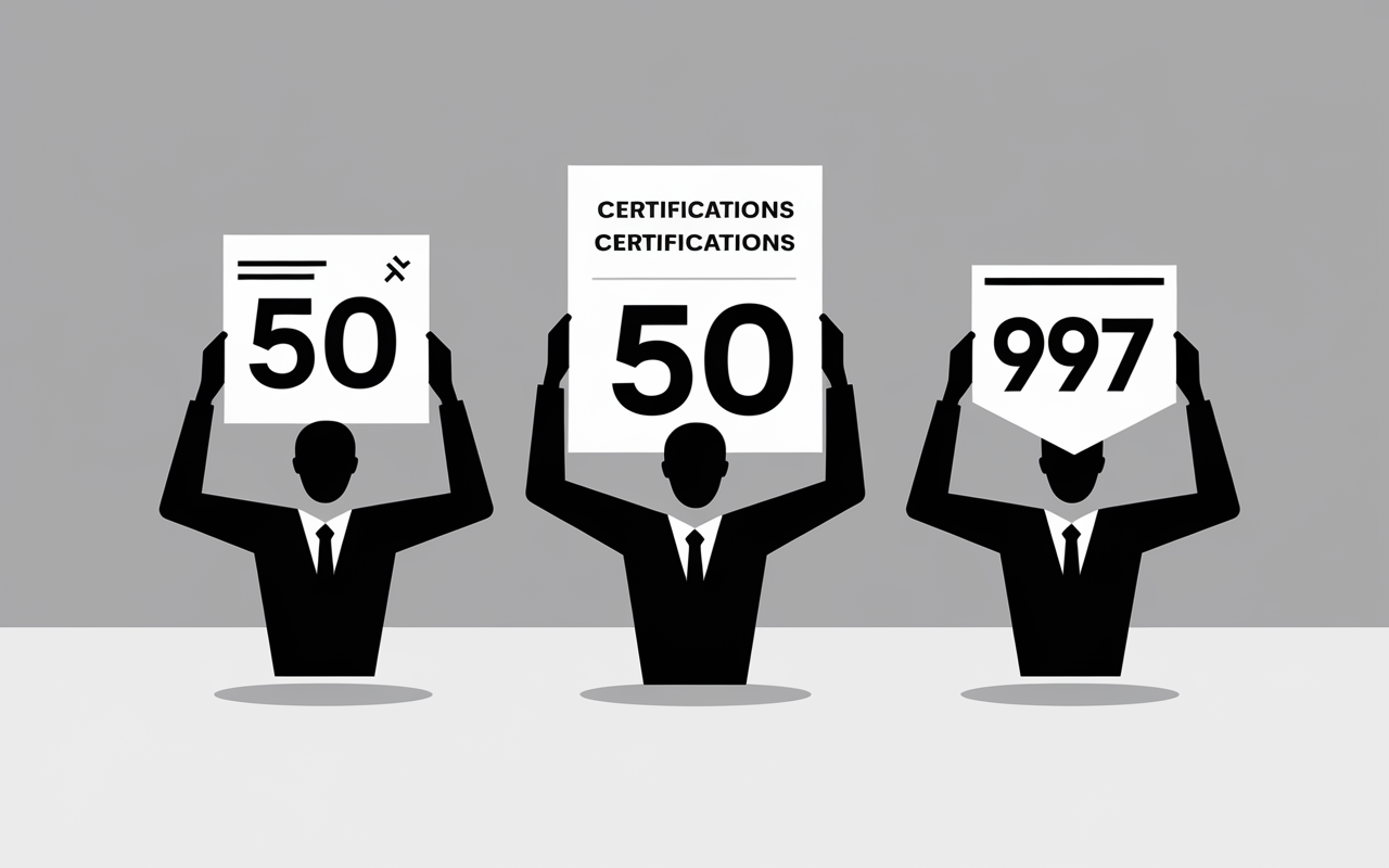 scrum master formation badges comparatif certifications