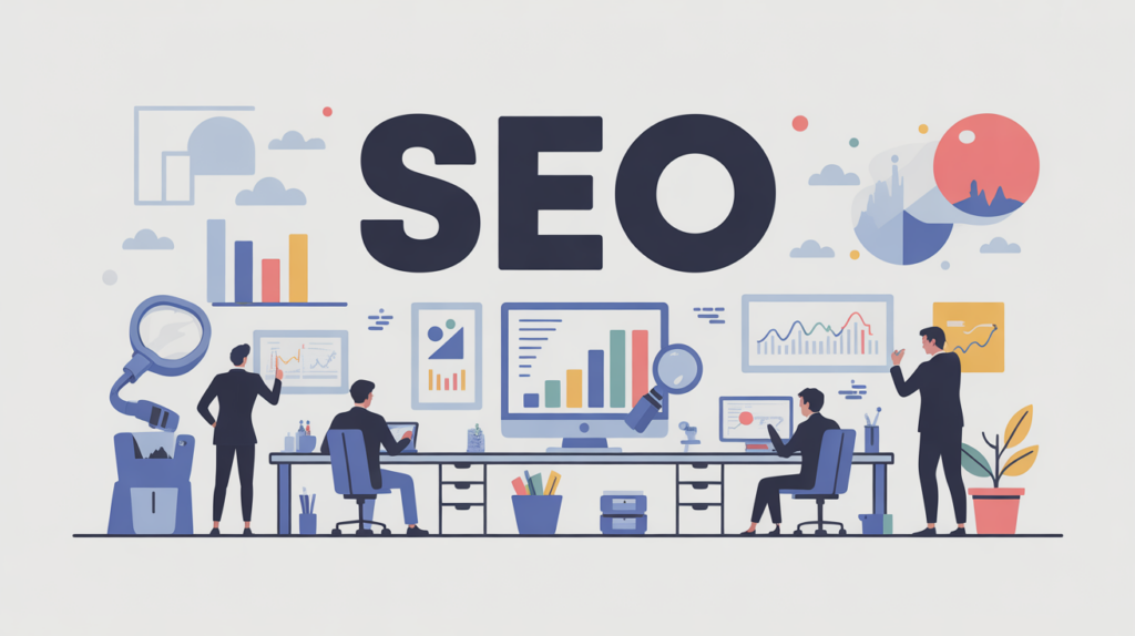 services for seo, bureau moderne, professionnels