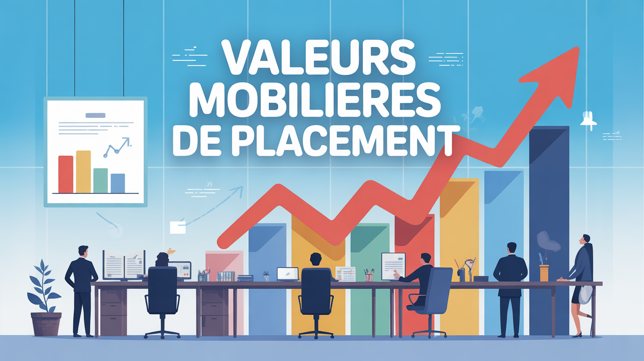 Bureau avec entrepreneurs et graphiques valeur mobiliere de placement