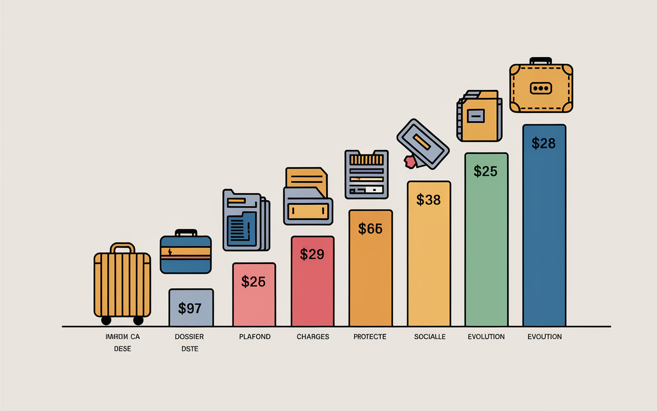infographie comparatif quel statut pour un freelance