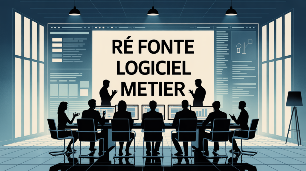 refonte logiciel en salle de reunion digitale