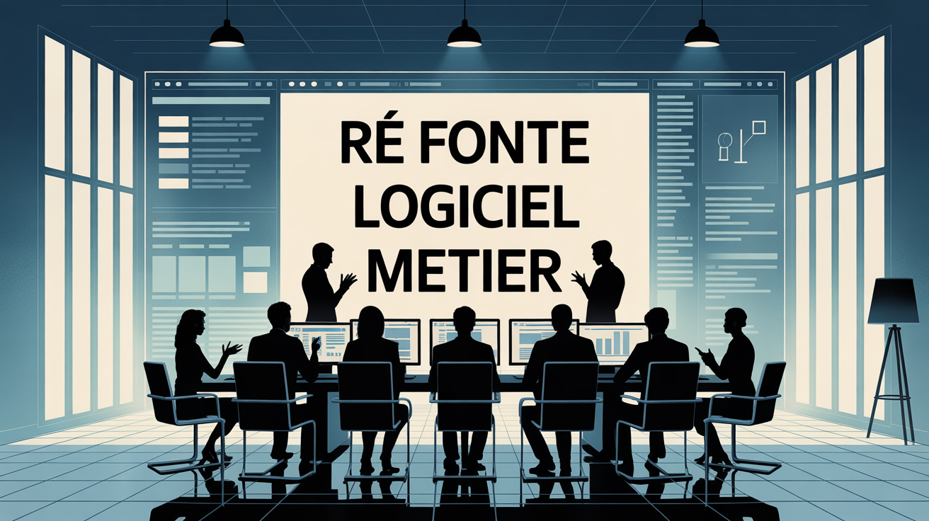 refonte logiciel en salle de reunion digitale