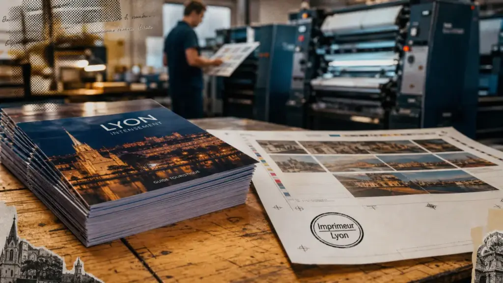 Imprimeur lyon : brochures imprimées offset et bon à tirer