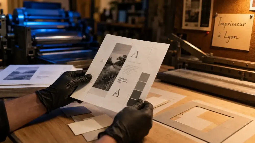 Imprimeur Lyon : impression offset et numérique sur papier