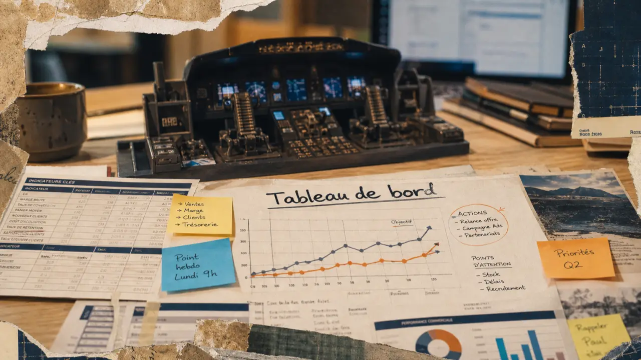 Pilotage entreprise : tableau de bord et données pour la performance