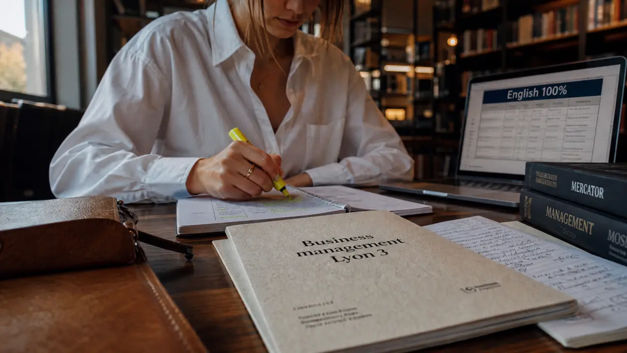 Business management lyon 3 : anglais intensif et stages obligatoires