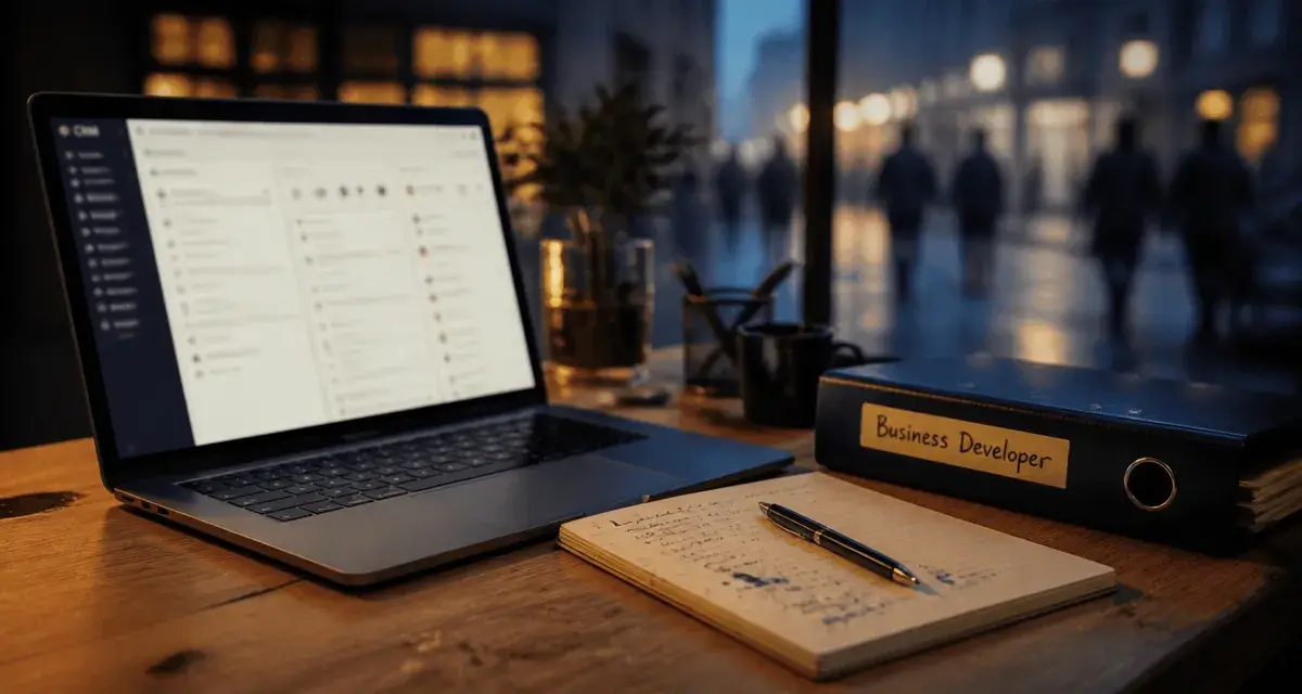Formation business developper lyon : bureau Business Developer, CRM et rendez-vous à Lyon