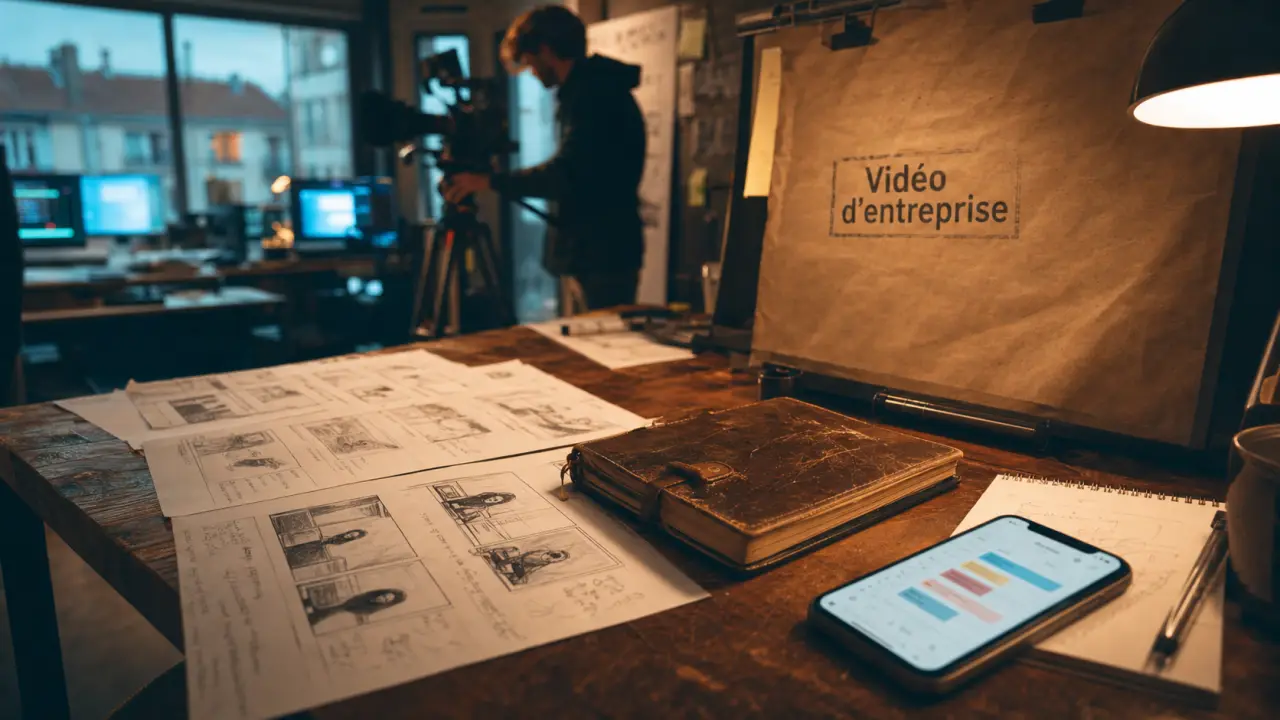 Video d entreprise lyon : brief de tournage en agence vidéo
