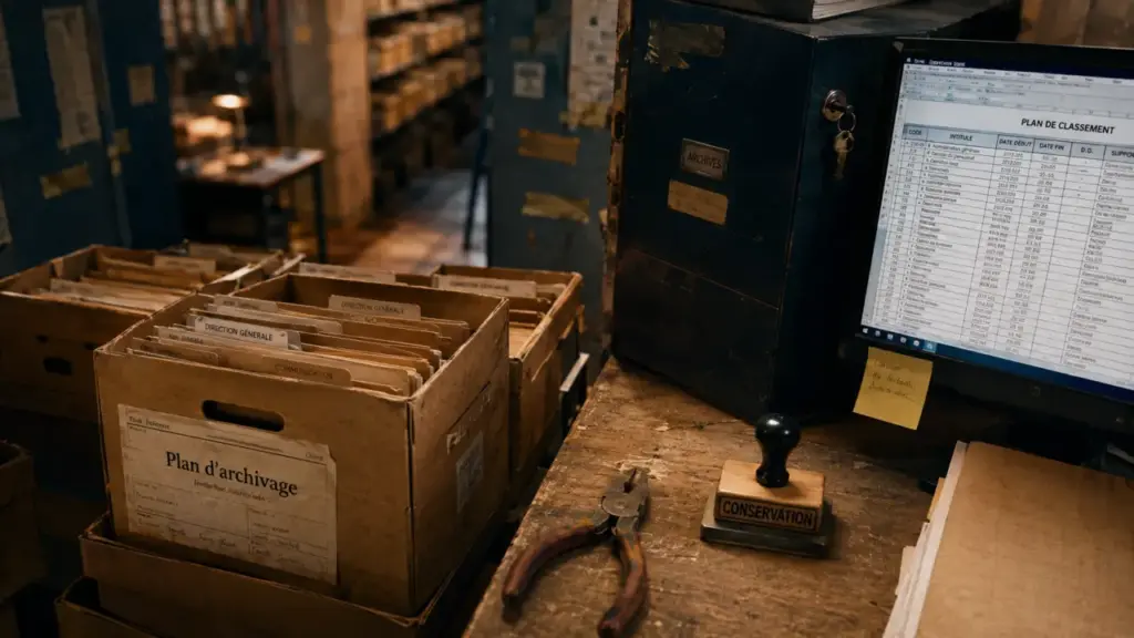Archivage documents entreprise lyon : tri et sécurisation des dossiers retrouvés