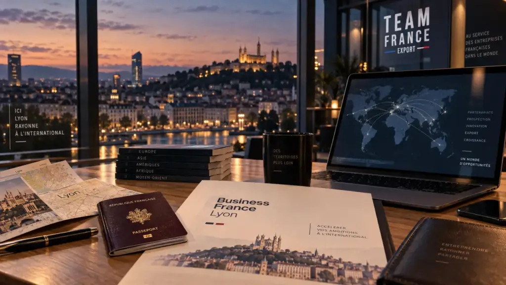 Business France Lyon : expansion internationale depuis Lyon