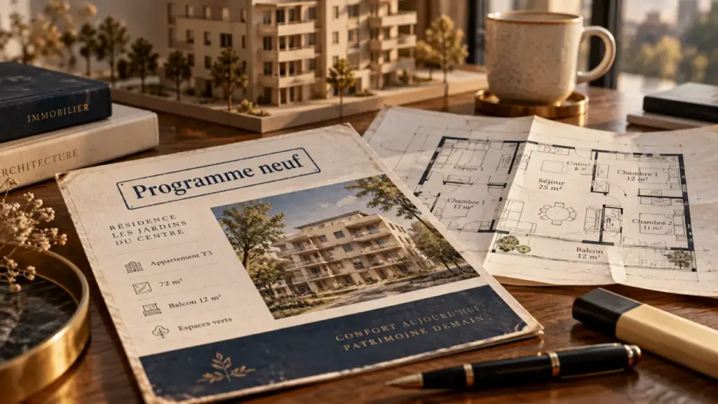 Carré d’Or immobilier Lyon : agence programme neuf, plan appartement