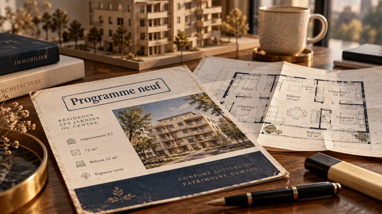 Carré d’Or immobilier Lyon : agence programme neuf, plan appartement