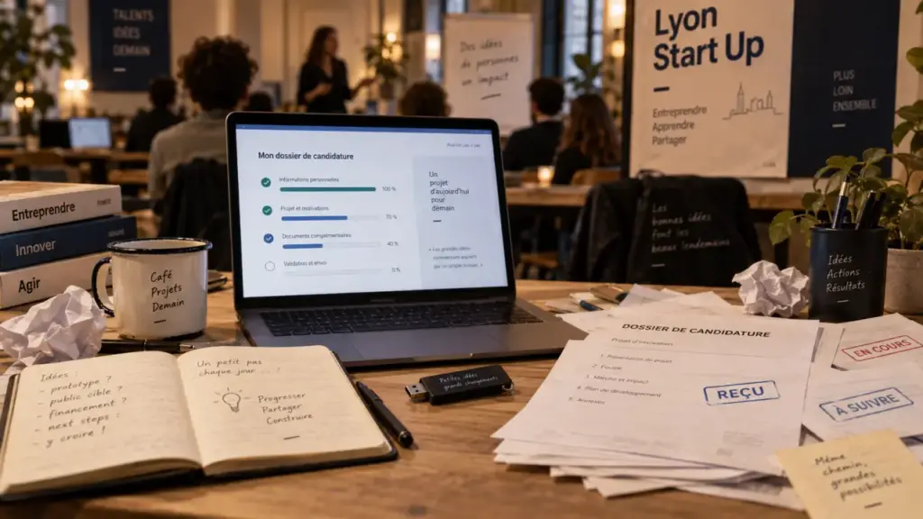 Lyon Startup : programme gratuit à Lyon, dossiers de candidature et formulaire