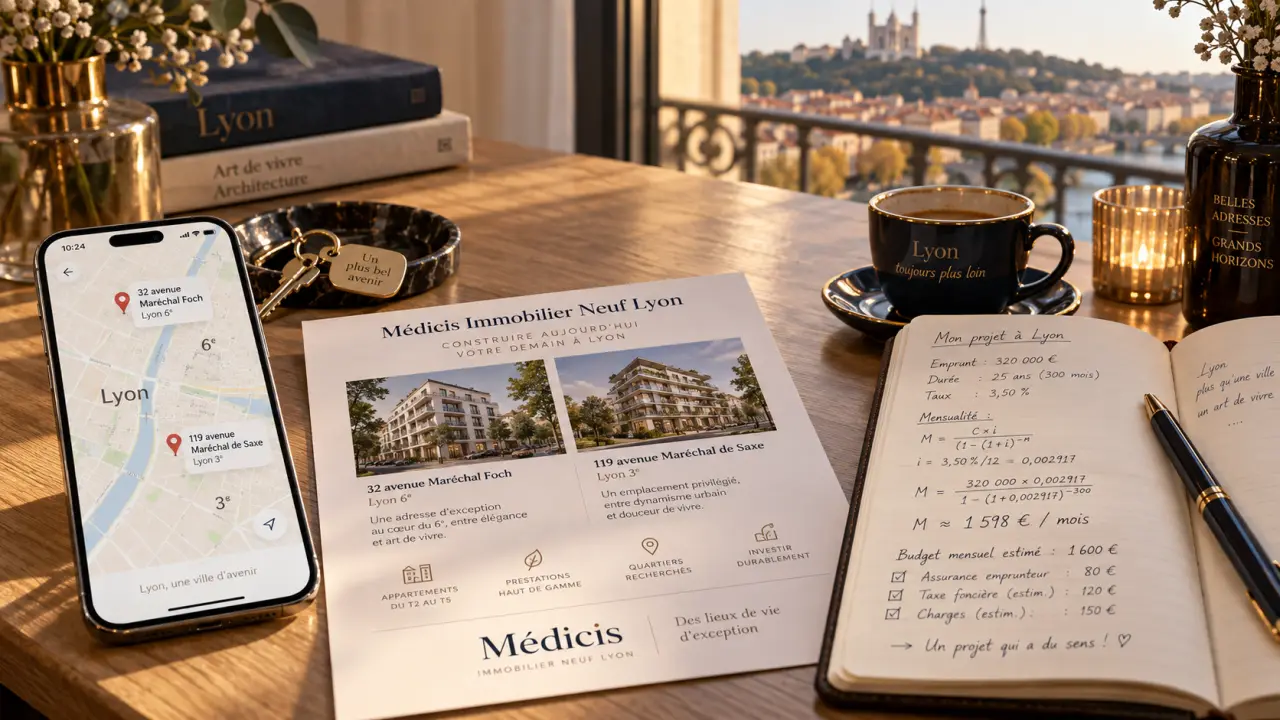 medicis immobilier lyon : vérifiez l’adresse avant de consulter les programmes
