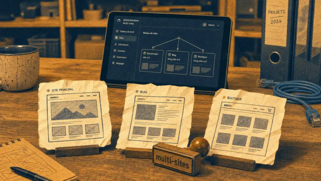 Photo multi sites : administration unique reliant plusieurs écrans d’usage