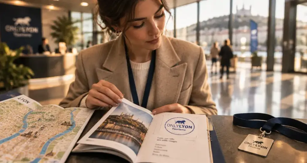 only lyon tourisme : guide touristique et plan de Lyon au bureau